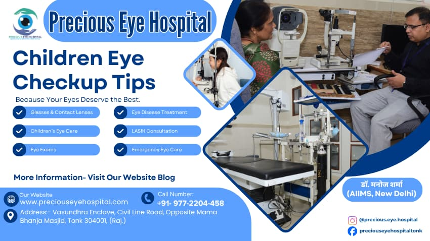 Children Eye Checkup Tips